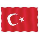 фото Maritim Флаг Турции гостевой из перлона/шерсти 20 x 30 см 20030-33127