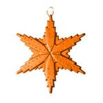 фото Новогодняя светодиодная игрушка Звезда, диаметр 450 мм (оранжевый)