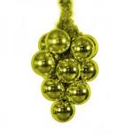 фото Новогодняя игрушка Гроздь из шаров, диаметр 600 мм (золотой)
