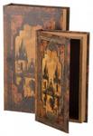 фото Комплект из 2-х шкатулок-книг "тынский храм" 34*20*7 / 28*16*5 см Polite Crafts&amp;gifts (184-076)