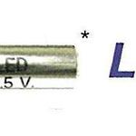 фото Лампа светодиод LED 3,5 В, для ларингоскопов фиброоптических.