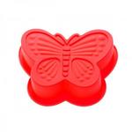 фото Форма для выпечки, силиконовая, бабочка, 16.5 х 13.5 х 3.5 см, красная, PERFECTO LINEA (20-001315)