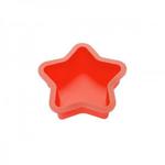 фото Форма для выпечки, силиконовая, звезда, 13.5 х 3.5 см, красная, PERFECTO LINEA (20-001415)