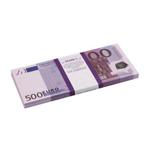 фото Деньги шуточные "500 евро", упаковка с европодвесом