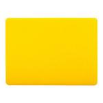 фото Доска разделочная 400х300х15 мм (полипропилен) желтая, в упак. 10 шт.