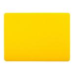 Фото №2 Доска разделочная 400х300х15 мм (полипропилен) желтая, в упак. 10 шт.