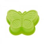 фото Форма для выпечки, силиконовая, бабочка, 16.5 х 13.5 х 3.5 см, зеленая, PERFECTO LINEA (20-001313)