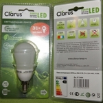 фото Светодиодная лампа Clarus LED Decor B46-N 3W, E14, 220-240V, 4100K