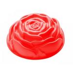 фото Форма для выпечки, силиконовая, роза, 23 х 7 см, красная, PERFECTO LINEA (20-018915)