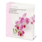фото Фотоальбом BRAUBERG (БРАУБЕРГ) на 100 фотографий 10х15 см, твердая обложка, орхидеи