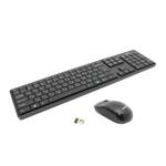 фото Набор беспроводной GENIUS SlimStar 8000ME, клавиатура, мышь 2 кнопки + 1 колесо-кнопка, черный