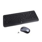 фото Набор беспроводной LOGITECH MK520, клавиатура, мышь, 2 кнопки + 1 колесо-кнопка, цвет черный/серый