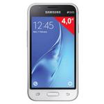 фото Смартфон SAMSUNG Galaxy J1 mini, 2 SIM, 4,0", 3G, 0,3/5 Мп, 8 Гб, microSD, белый, пластик