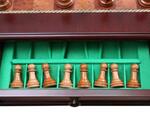 Фото №5 Шахматный стол с деревянными фигурками 56*56*70 см Polite Crafts&amp;gifts (176-060)