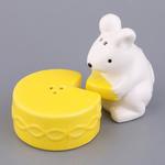 фото Набор для соли и перца 2 пр."мышка с сыром" 6*4*4/5*5*3 см. Hebei Grinding (929-008)
