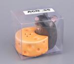 фото Набор для соли и перца 2 пр."мышка с сыром"3*3*6/6*5*3 см. Hebei Grinding (929-018)