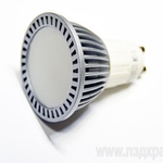 фото Светодиодная лампа MR16 GU10 5 ватт теплый белый Ledcraft