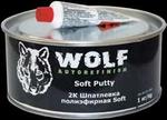 фото 2K Шпатлевка полиэфирная Soft 0,5 кг, вкл. отвердитель Wolf 101.0500