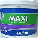 фото Maxi (Макси, Дюлакс) мелкозернистая финишная шпатлевка.