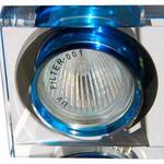 фото Точечные светильники PRORAB Светильник FERON DL253 35W MR11 хром синий
