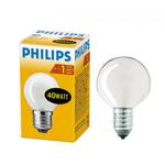 фото Лампы накаливания PRORAB Лампа Philips P45 40Вт Е27 FR шар матовый