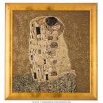 фото Гобеленовая картина г.климт.поцелуй 54х52см,