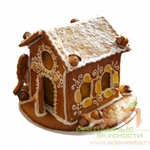 фото Сладкие бизнес-подарки - пряничные домики с логотипом