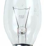 фото Лампы накаливания PRORAB Лампа Philips B35 60Вт Е27 CL свеча прозрачная