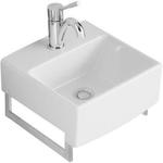 фото Держатель для полотенца 874900D7 VILLEROY&amp;BOCH PURE BASIC, 290х110 мм, хром, (заказывать 2).