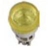 фото Лампа ENR-22 сигнальная d22мм желтый неон/230В цилиндр TDM