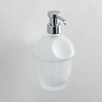 фото Colombo Melo B9305 Дозатор для жидкого мыла (хром, стекло) | интернет-магазин сантехники Santehmag.ru