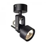 фото INDA SPOT GU10 светильник накладной для лампы GU10 50Вт макс., черный | 147550 SLV