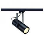 фото 3Ph, EURO SPOT G12-E трековый светильник с ЭПРА для лампы HIT-CE G12 70Вт, 60°, черный | 153890 SLV