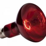 фото Лампа накаливания инфракрасная зеркальная ИКЗК 250вт ЗК 220-250 E27 красная; 9732635