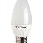 фото Лампа светодиодная LED Свеча 5Вт Е27 230v 3000K 340лм Экономка; Eco_LED5wCNE2730