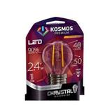 фото Лампа светодиодная KOSMOS premium LED 2.4Вт Шар 45 "Золотая Нить" E27 230В 3000K; KLED2.4wGL45E2727GF
