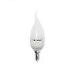 фото Лампа светодиодная LED 5Вт Свеча на ветру E14 3000К Экономка; Eco_LED5wCWE1430