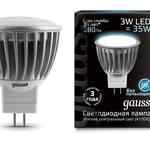 фото Лампа светодиодная LED D35х45 3Вт SMD MR11 AC220-240В GU4 4100К FROST; EB132517203