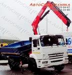 фото КамАЗ-5356 RF (самосвал) с манипулятором FASSI F155A.023