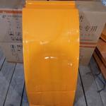 фото Брызговик передний пластмассовый левый желтый F2000 Shaanxi 81.66410.0352