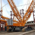 фото Аренда гусеничного крана LIEBHERR LR  1750 тонн, аренда гусеничного крана 750 тонн