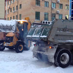 фото Уборка снега трактором заказать Нижний Новгород
