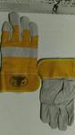 фото перчатки спилковые утепленные Ангара