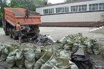 фото Вывоз мусора строительной площадки самосвалом в Нижнем Новгороде