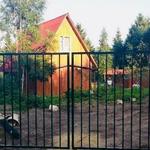 фото Садовые металлические ворота и калитки