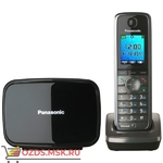 фото Panasonic KX-TG8611RUM — Беспроводной телефон DECT (радиотелефон) , цвет серый металлик