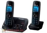 фото Panasonic KX-TG6622RUB — Беспроводной телефон DECT (радиотелефон) с автоответчиком, цвет черный