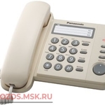 фото Panasonic KX-TS2352RUJ проводной телефон, цвет бежевый: Проводной телефон