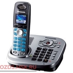 фото Panasonic KX-TG8041RUM — с автоответчиком, цвет серый мета: Беспроводной телефон DECT (радиотелефон)