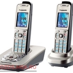 фото Panasonic KX-TG8422RUN — с автоответч, цвет Платиновый (N): Беспроводной телефон DECT (радиотелефон)